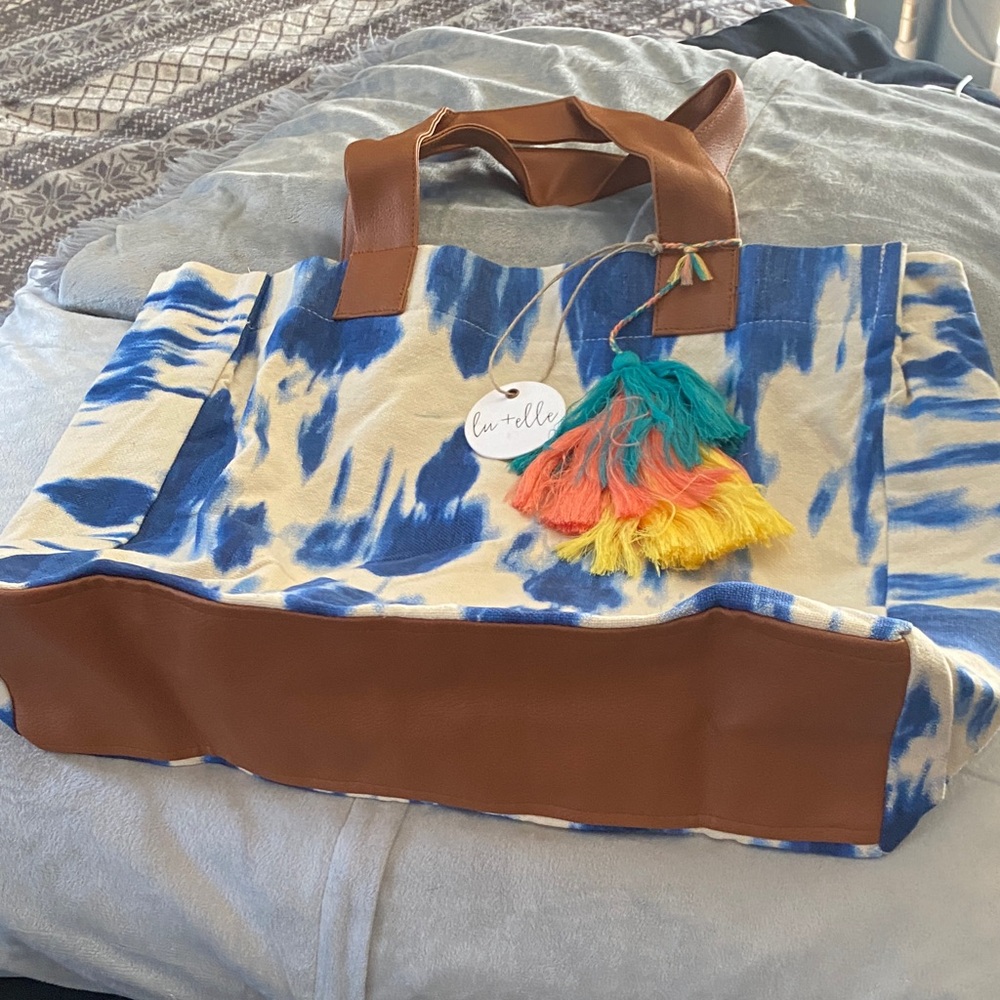 Lu & Elle tie-dye Tote